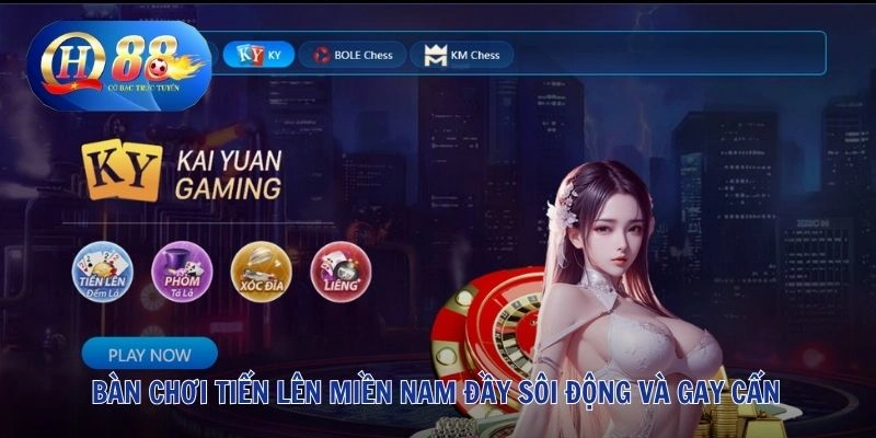 Game Bài QH88 2 Bàn chơi Tiến lên miền Nam đầy sôi động và gay cấn