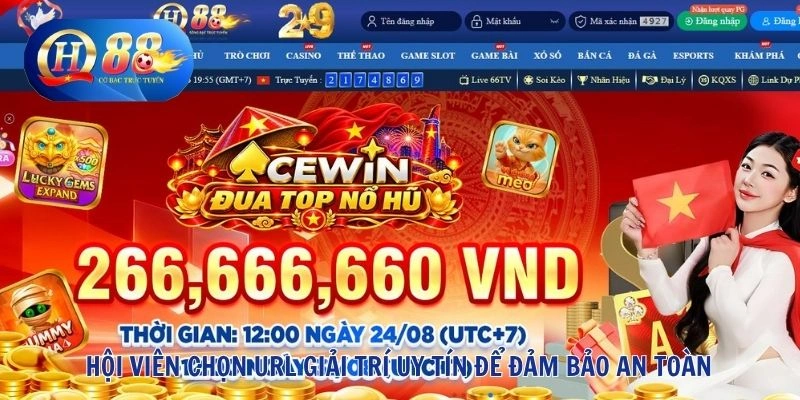 Hội viên chọn URL giải trí uy tín để đảm bảo an toàn