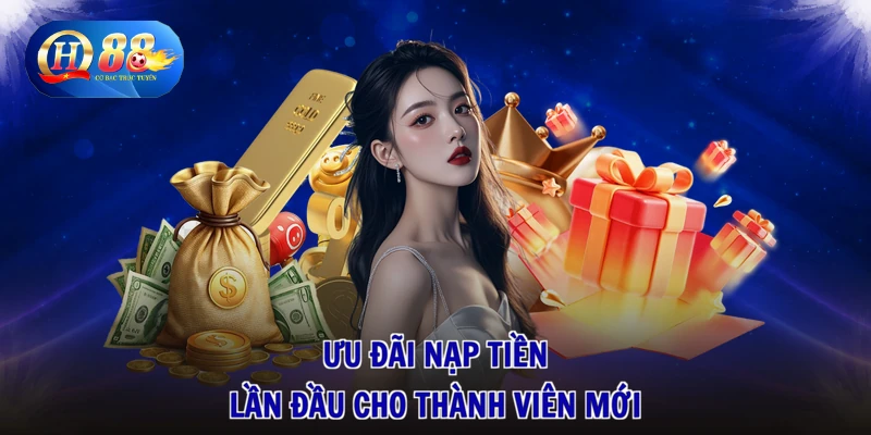 Khuyến Mãi QH88 2 Ưu đãi nạp tiền lần đầu cho thành viên mới